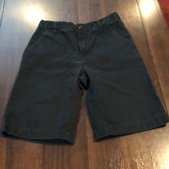 Boys black cotton shorts Clearance
